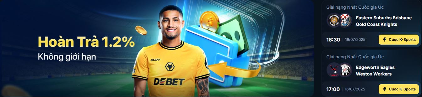 9BET - Nhà Cái Uy Tín 9Bet Không Bị Chặn Mới Nhất 2025 37 9Bet hoàn trả 1,2% không giới hạn